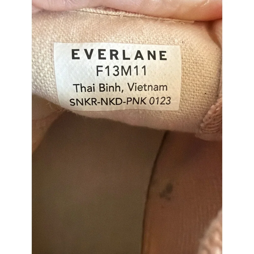 Everlane‎ Sneaker Pink Forever Sneaker Low Top Canvas Mens 11